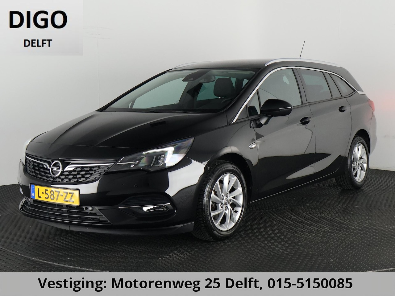 Opel Astra Sports Tourer - 1.2 ELEGANCE NAVI GARANTIE TOT 9-2031* PARKEERSENSOREN V+A . CAMERA . APPLE CARPLAY - AutoWereld.nl
