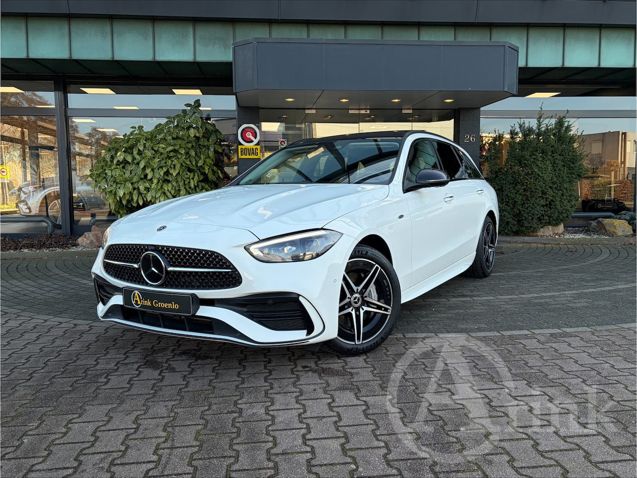 Mercedes-Benz C-klasse Estate - 300 e Business Solution AMG Panoramadak, Rijassistentiepakket, Digital Light, Head-Up Disp - AutoWereld.nl