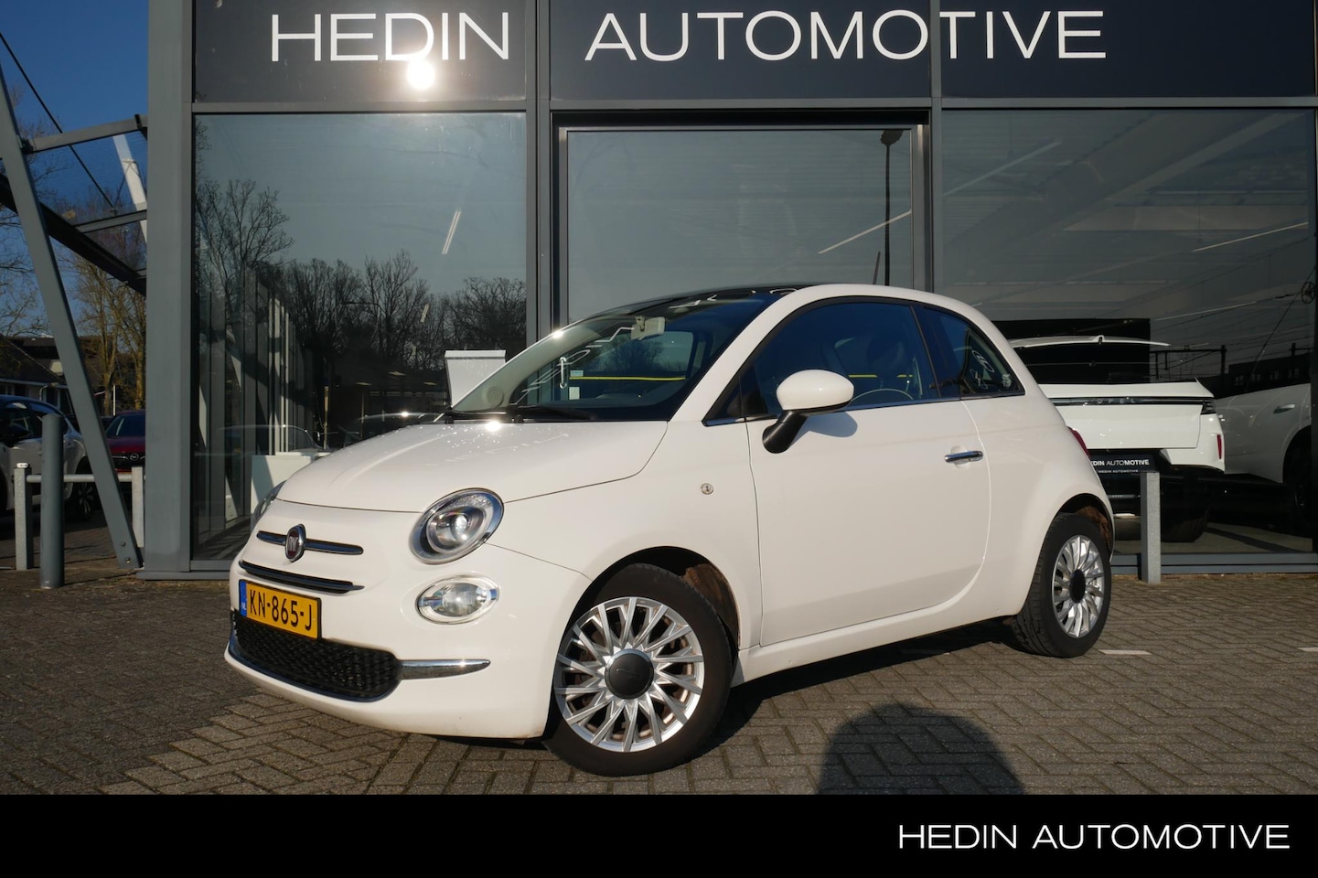 Fiat 500 - 0.9 TwinAir Turbo Lounge | Panorama dak | Parkeersensoren | Carlay scherm | - AutoWereld.nl