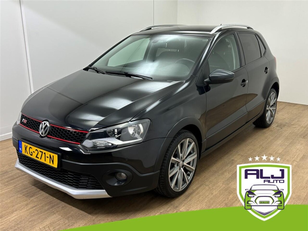 Volkswagen Polo - Occasion 1.2 TSI Cross | Zwart | Tweedehands Volkswagen Polo Cross | Cruisecontrol | Airco - AutoWereld.nl