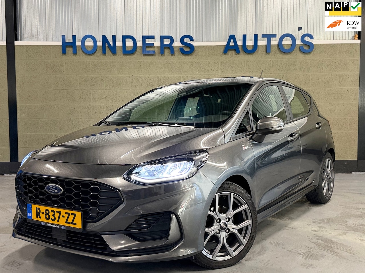 Ford Fiesta - 1.0 EcoBoost Hybrid ST-Line X I WINTER-PACK I CARPLAY I LED I NEW MODEL I CRUISE I BTW I C - AutoWereld.nl