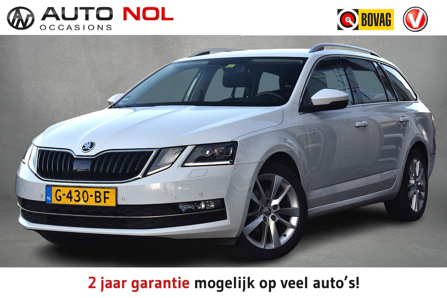 Skoda Octavia Combi - 1.0 TSI Greentech Style Business | Trekhaak | Apple CarPlay | Keyless | Stoelverwarming - AutoWereld.nl