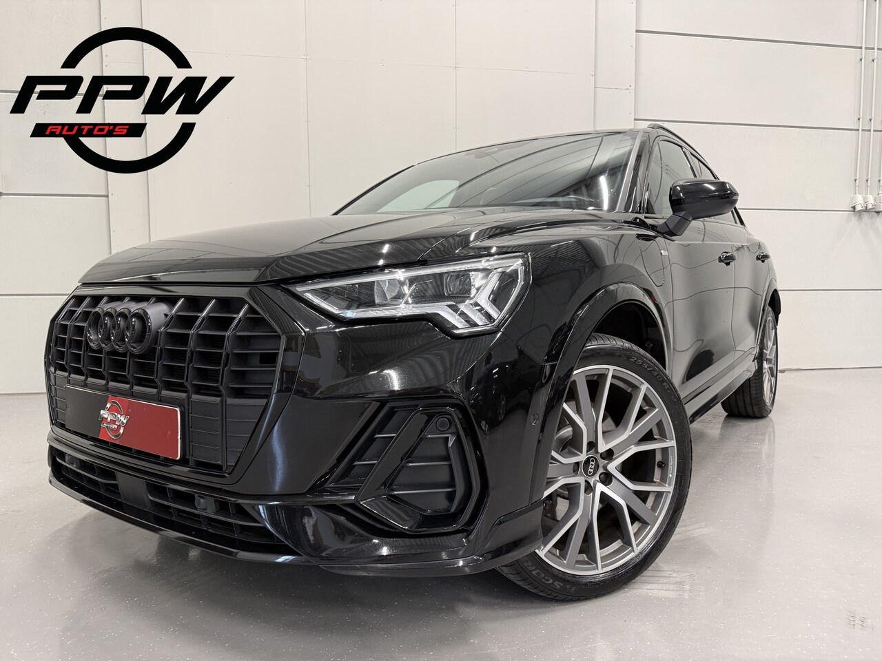 Audi Q3 - 45 TFSI e 3x S-Line BLACK OPTIC TREKHAAK/20"/SONOS/KEYLESS/CARPLAY/ACC/MATRIX/AMBIENT/VIRT - AutoWereld.nl