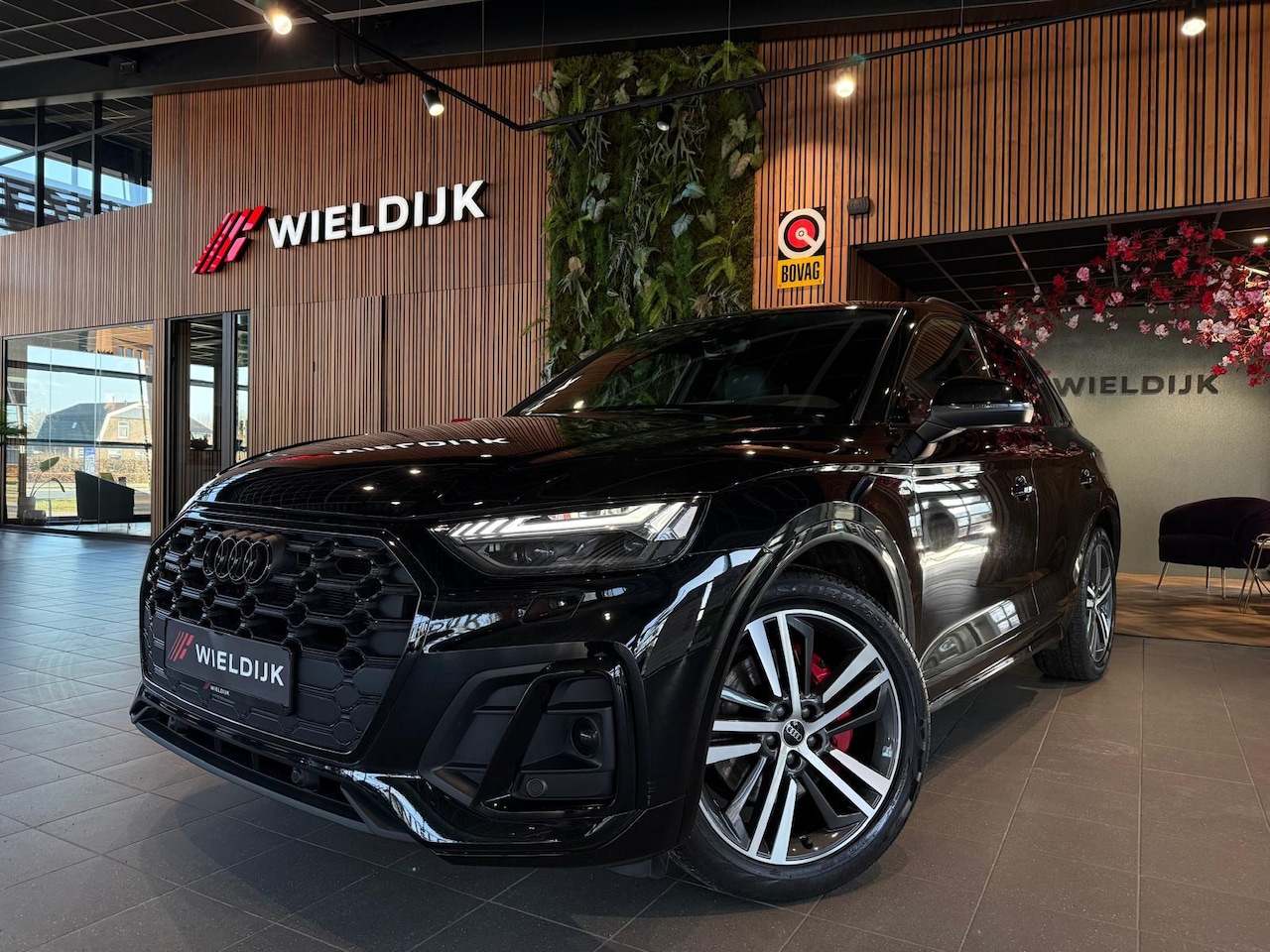 Audi Q5 - 55 TFSI e S tronic quattro S line bus. Pannorama schuif Head up Black optic - AutoWereld.nl