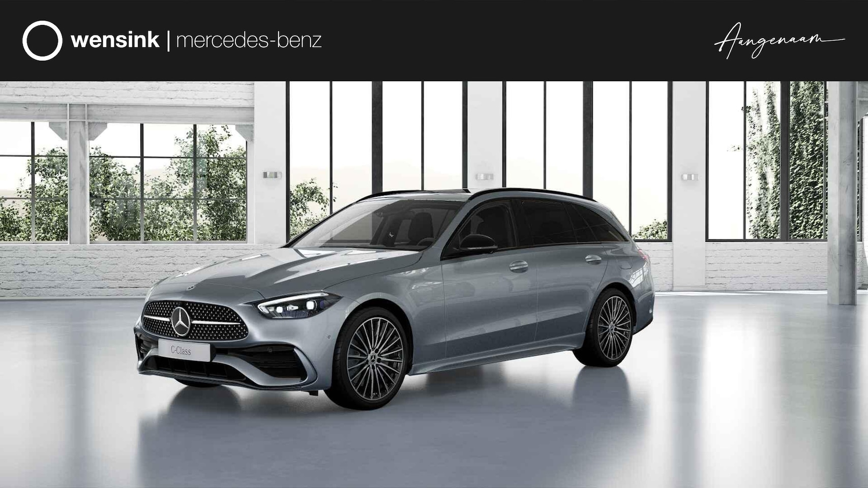 Mercedes-Benz C-klasse Estate - 300e Business Solution AMG | Panoramaschuifdak | Burmester | Rijassistentiepakket | DIGITA - AutoWereld.nl