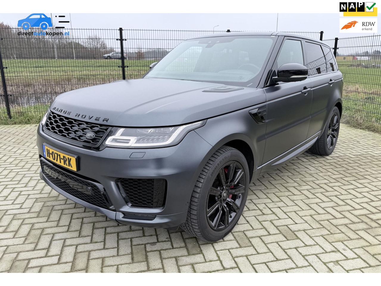 Land Rover Range Rover Sport - P400e HSE Dynamic Stealth | luchtvering | Dynamic | Pano | Meridian | Luchtvering - AutoWereld.nl