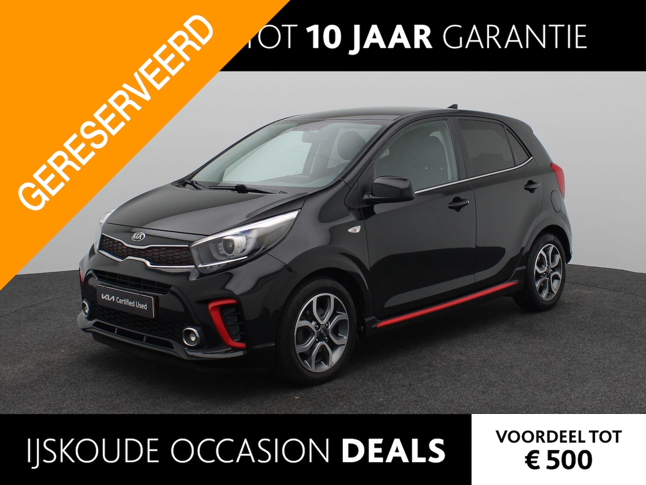 Kia Picanto - 1.0 MPi GT-Line Edition | Camera | Cruise Control | Navigatie | Parkeer Sensoren | Lm | Ai - AutoWereld.nl