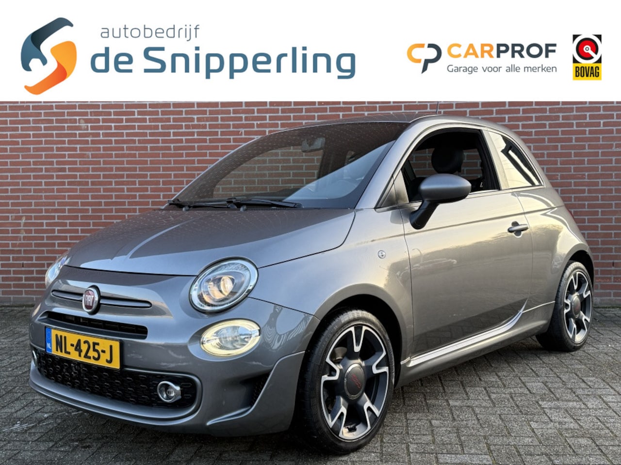 Fiat 500 - 0.9 TwinAir T SPORT NAVI AIRCO HALF LEDER LMV - AutoWereld.nl