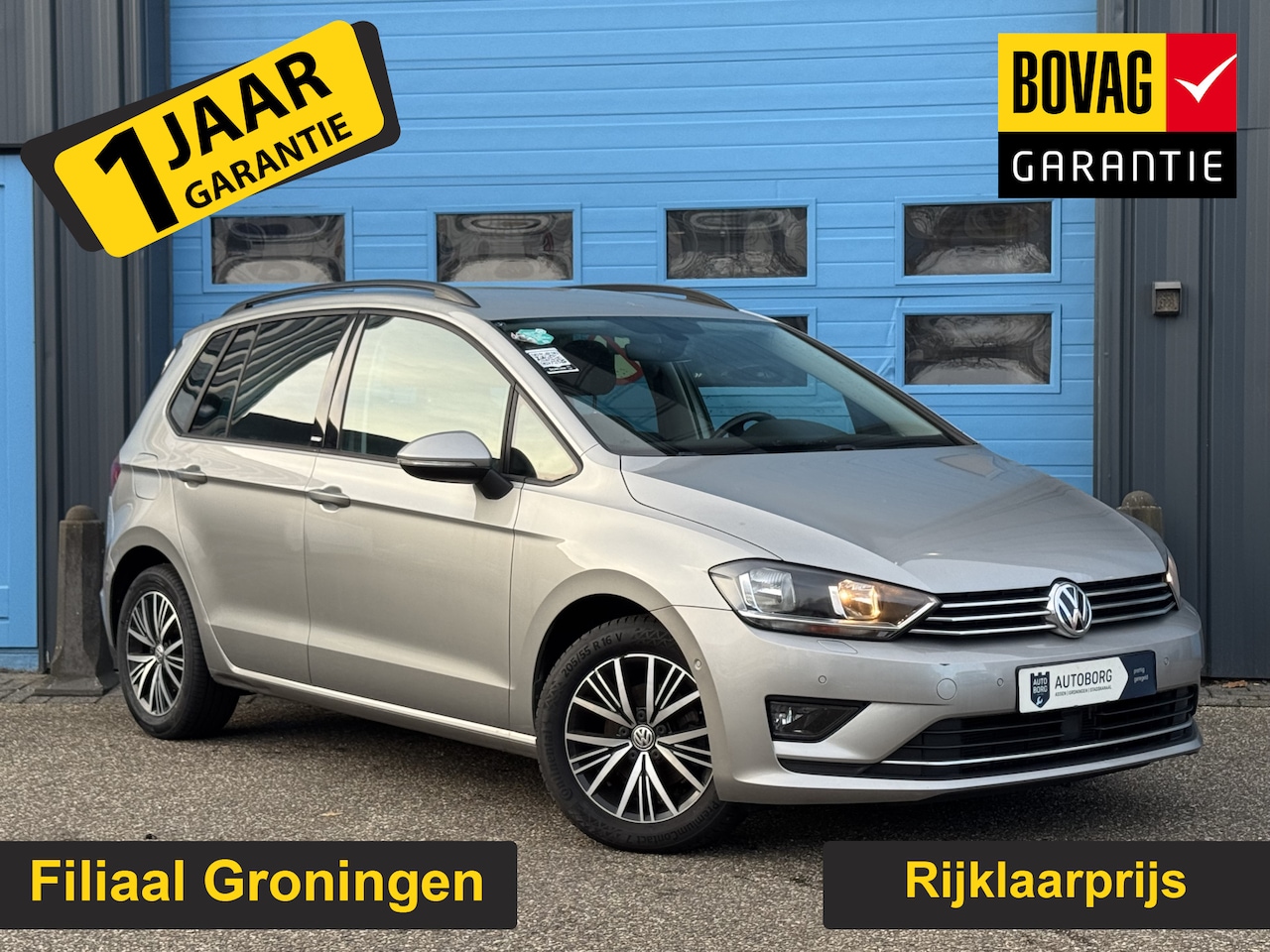 Volkswagen Golf Sportsvan - 1.2 TSI Highline GRATIS Afleverpakket! | Stoelverwarming | Adaptieve Cruise Control | - AutoWereld.nl