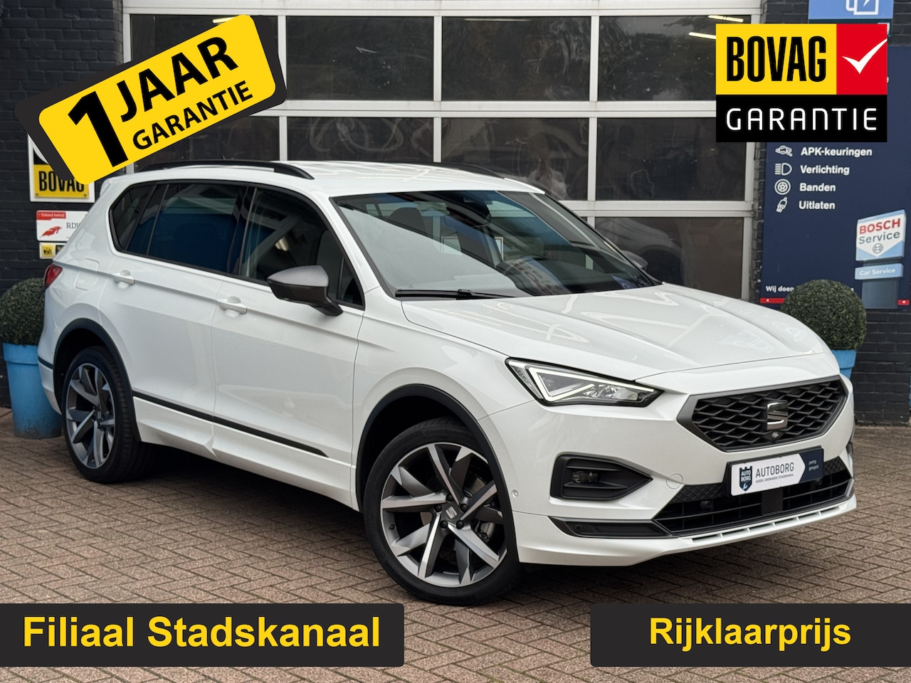 SEAT Tarraco - 1.5 TSI FR Business Intense GRATIS Aleverpakket! | Camera Rondom | Elektrische Trekhaak | - AutoWereld.nl