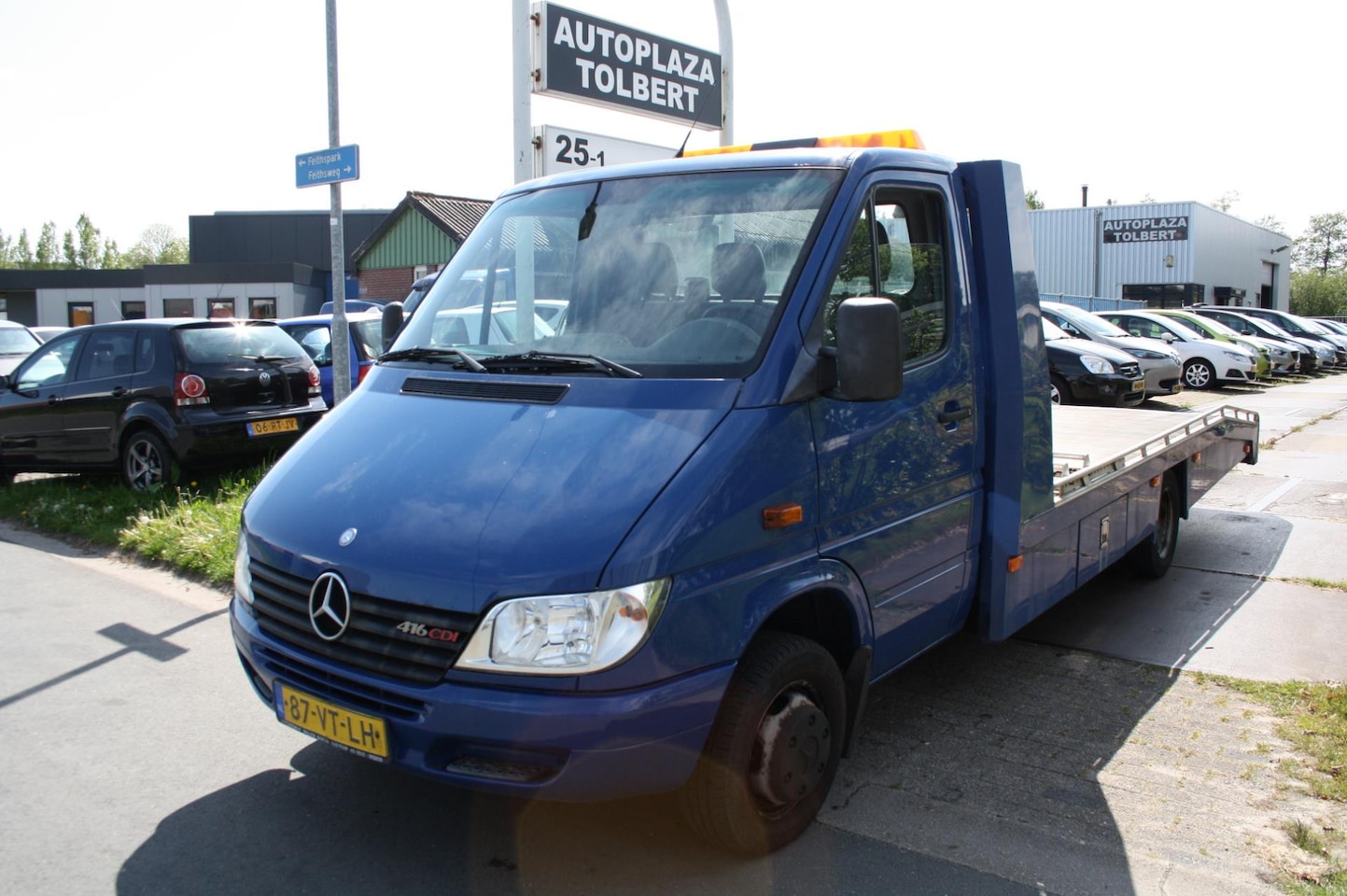 Mercedes-Benz Sprinter - 416 CDI 402 oprij auto TIJHOF BAK - AutoWereld.nl
