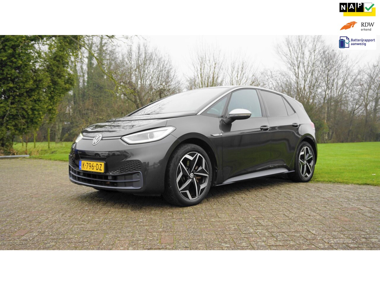 Volkswagen ID.3 - First Plus 58 kWh Met SOH Camera met SOH rapport - AutoWereld.nl