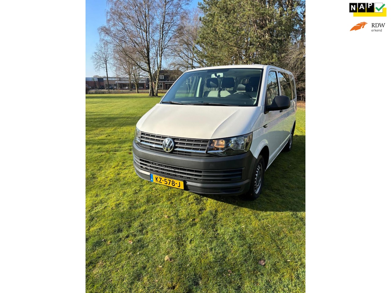 Volkswagen Transporter Kombi - 2.0 TSI L1H1 9 persoon CNG/Benzine - AutoWereld.nl