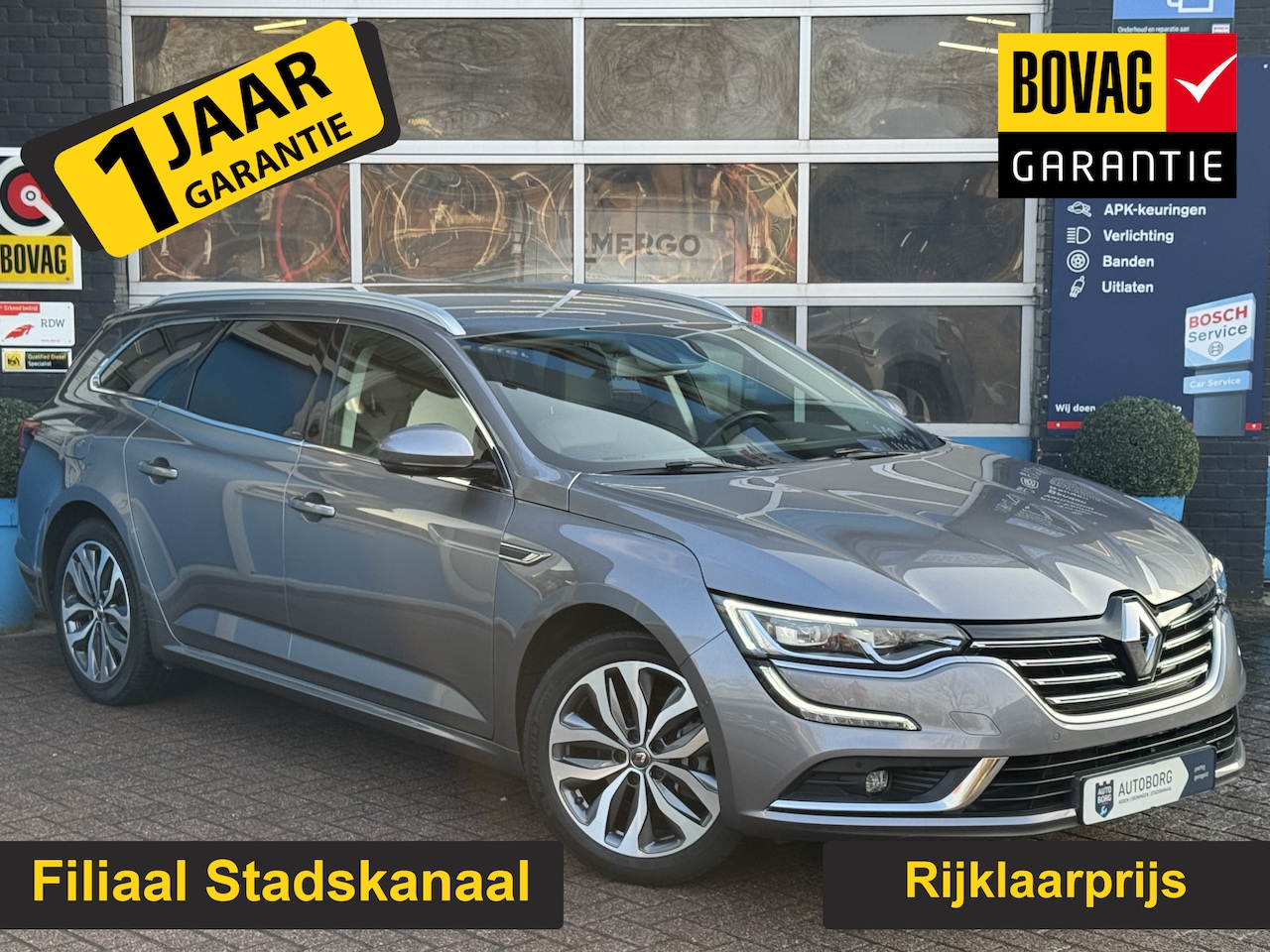 Renault Talisman Estate - 1.3 TCe Intens GRATIS Afleverpakket! | Uitklapbare Trekhaak | Achteruitrijcamera | Massage - AutoWereld.nl