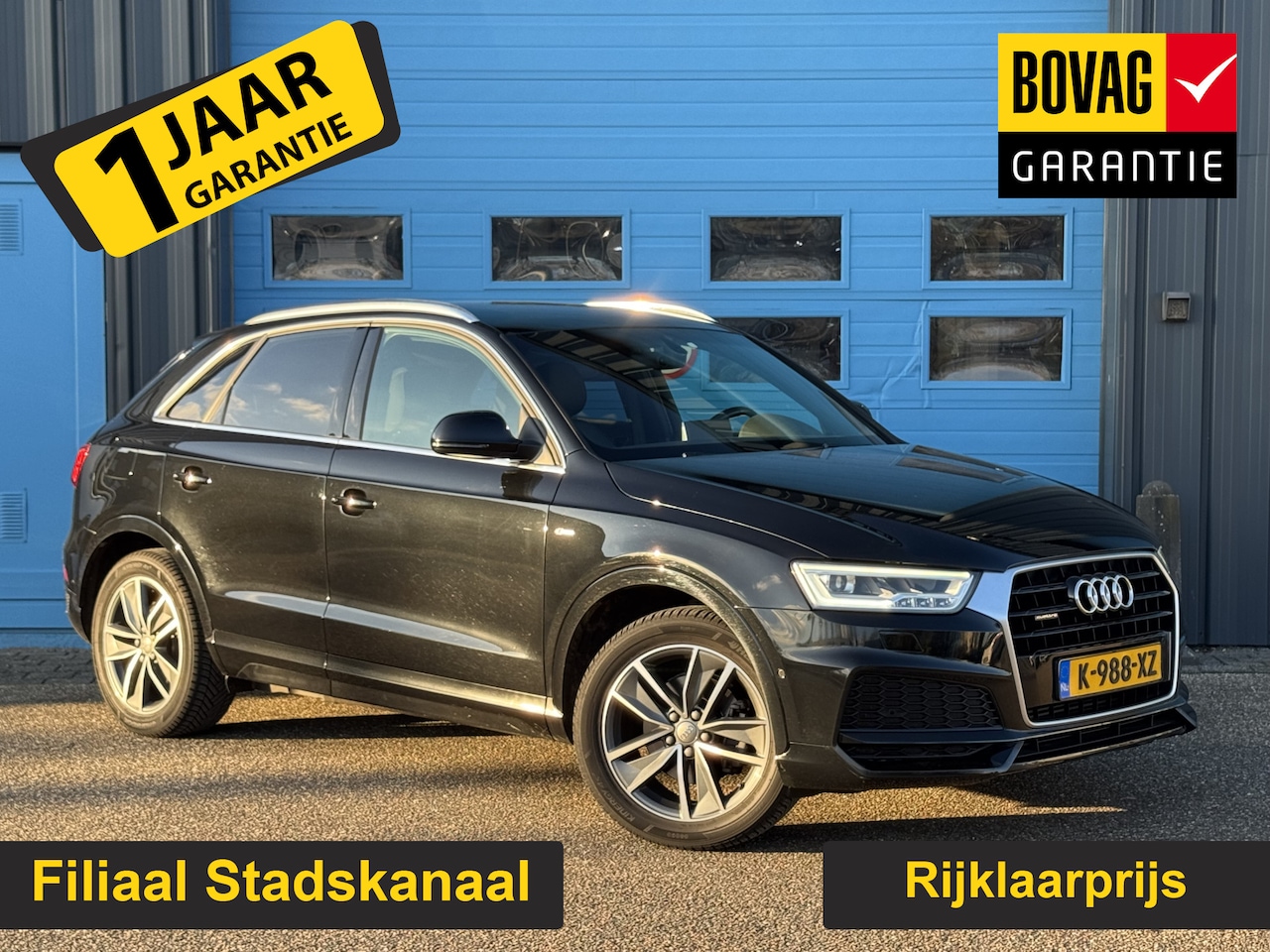 Audi Q3 - 2.0 TFSI quattro Sport S Line Edition GRATIS Afleverpakket! | Trekhaak | Car-Play | Keyles - AutoWereld.nl