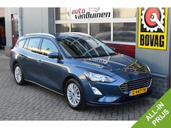 Ford Focus Wagon - 1.0 EcoBoost Titanium Business O.a; Trekhaak, Stoelverw, Clima, Navi, ACC. PDC, Camera, Et