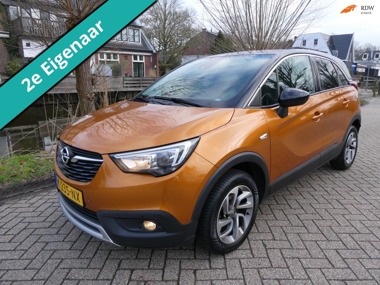 Opel Crossland X - 1.2 Turbo Automaat 2e eig. Clima Cruise LED PDC Hoge instap - AutoWereld.nl