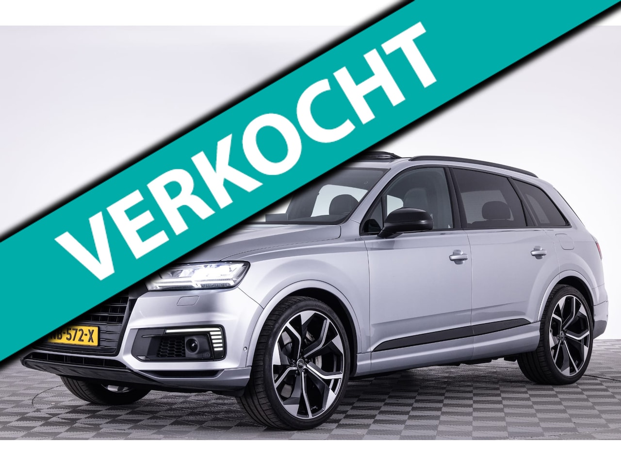 Audi Q7 - 3.0 TDI e-tron quattro Sport|S-line 2x|23 Inch|Panodak|Ned auto|Luchtvering|360 Camera|Led - AutoWereld.nl