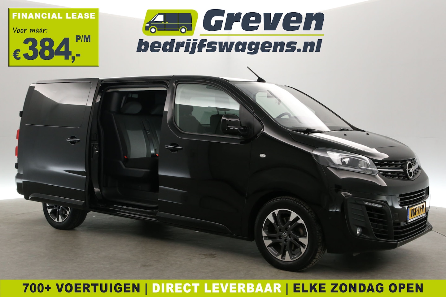 Opel Vivaro - 2.0 CDTI L3H1 | 150PK | MARGE | Dubbele Cabine | Clima | Camera | HuD | 2xSchuifdeur | Cru - AutoWereld.nl