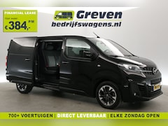 Opel Vivaro - 2.0 CDTI L3H1 | 150PK | MARGE | Dubbele Cabine | Clima | Camera | HuD | 2xSchuifdeur | Cru