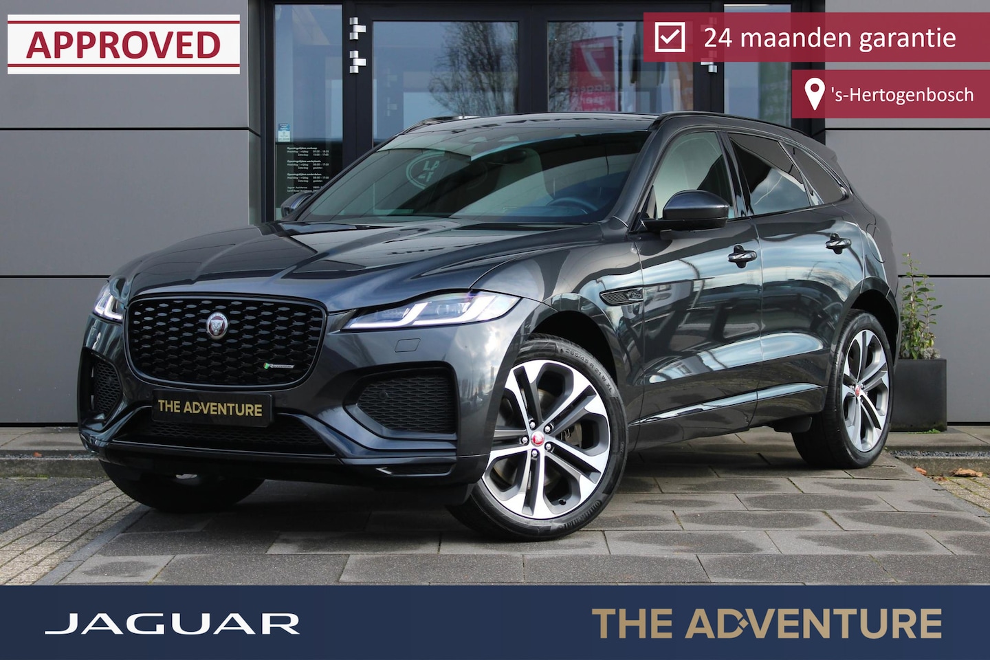 Jaguar F-Pace - P400e R-Dynamic HSE | Schaalstoelen | Head-Up | 3D-Surround - AutoWereld.nl