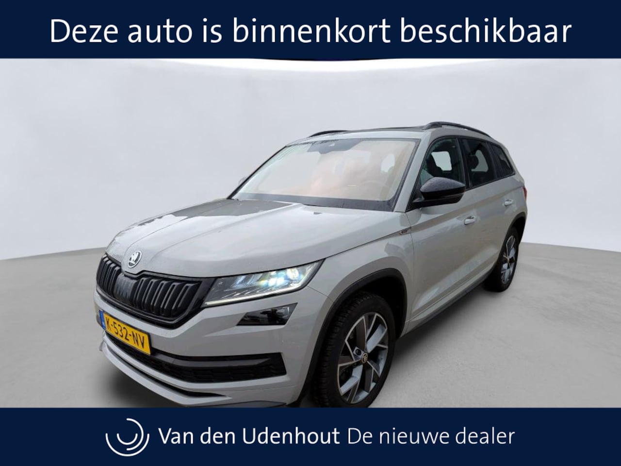 Skoda Kodiaq - 1.5 TSI 150pk Sportline Business Trekhaak Panorama Navigatie Carplay Camera Stoelverwarmin - AutoWereld.nl
