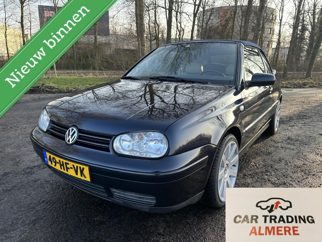 Volkswagen Golf Cabriolet - 2.0 Highline 200199DKM NAP - AutoWereld.nl