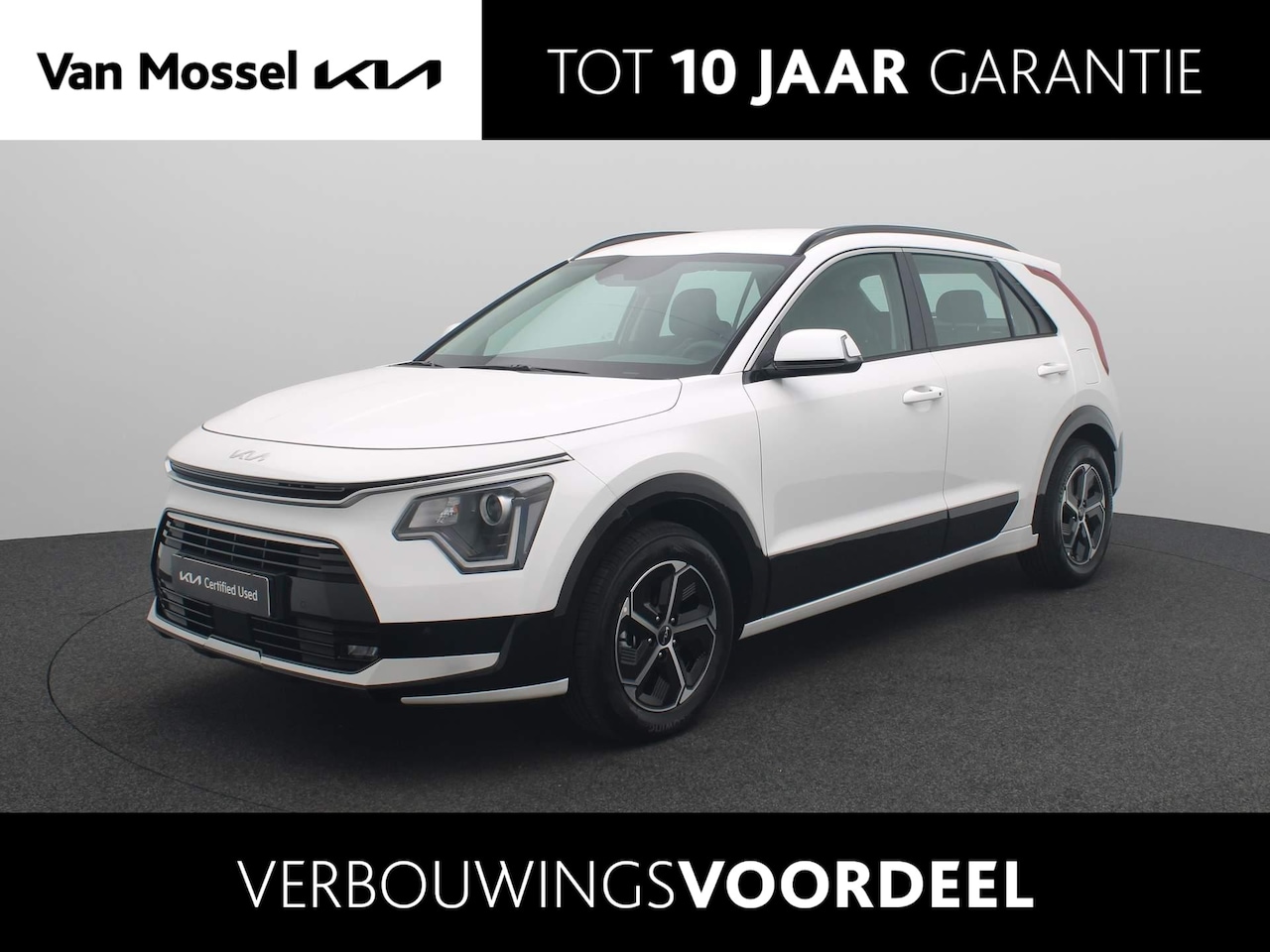 Kia Niro - 1.6 GDi Hybrid DynamicLine | Navigatie | Climate Control | Lm velgen | Parkeersensoren | C - AutoWereld.nl