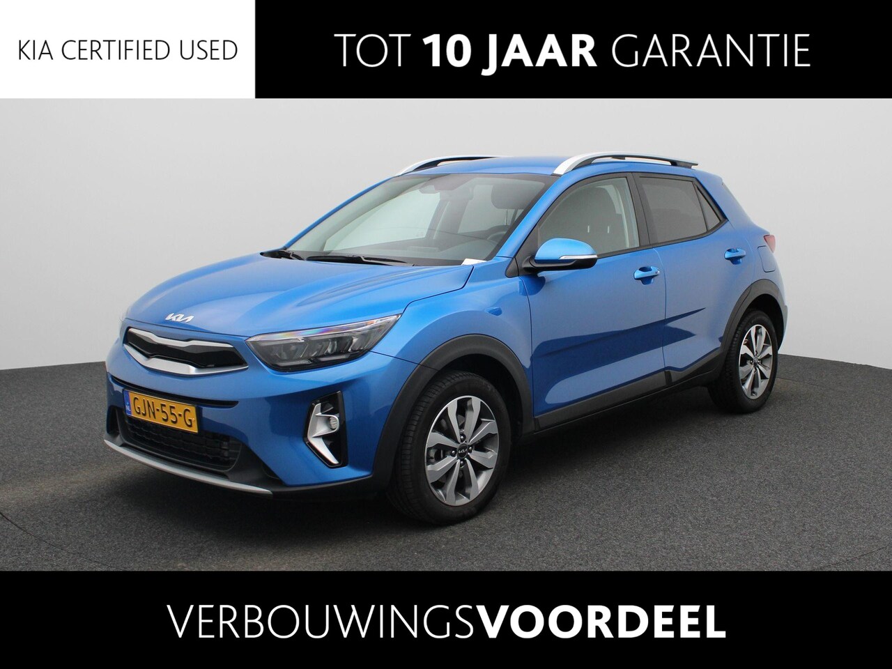 Kia Stonic - 1.0 T-GDi MHEV DynamicPlusLine | Navigatie | Climate Control | LM velgen | Parkeersensoren - AutoWereld.nl