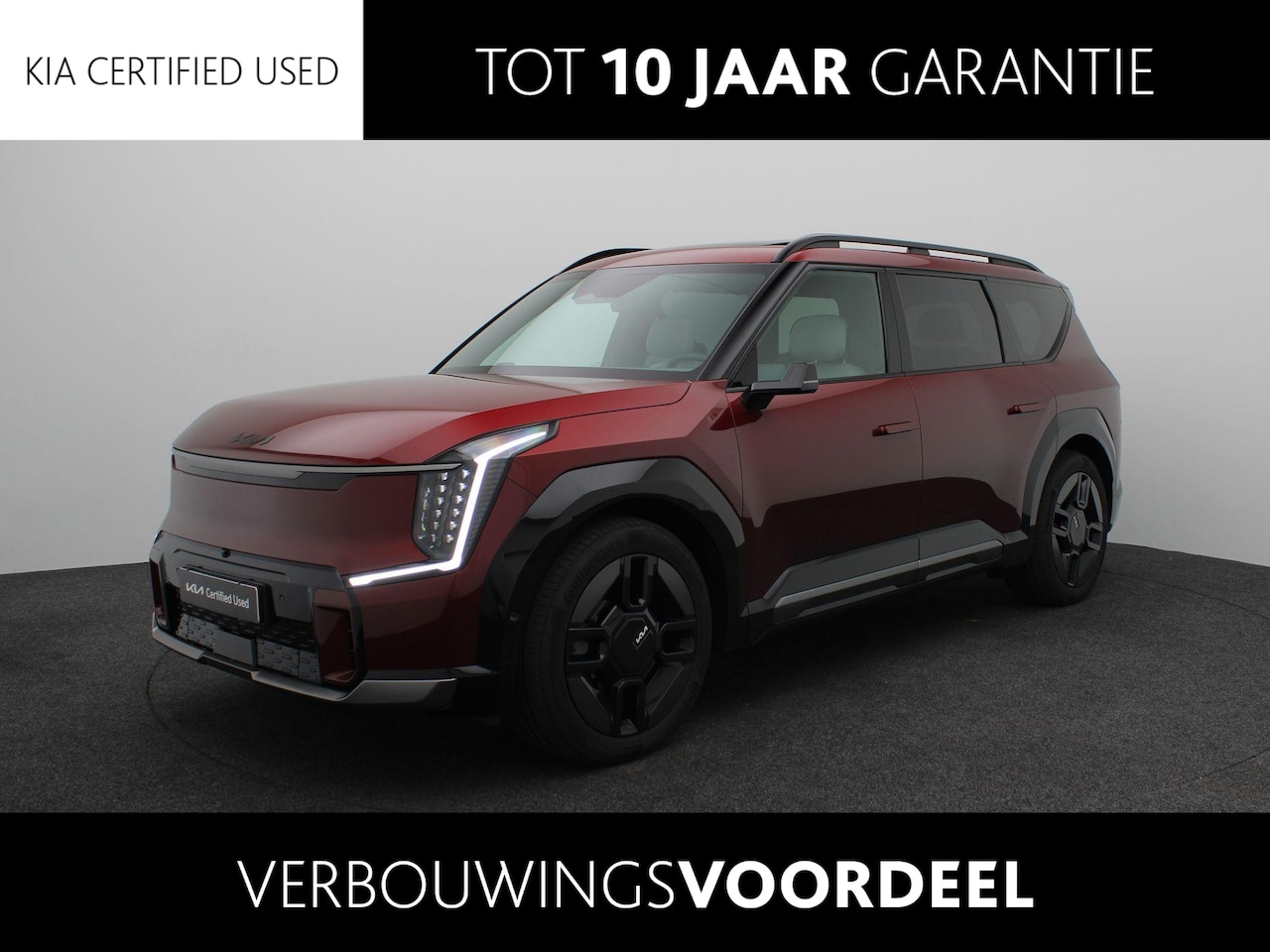 Kia EV9 - GT-Line AWD 99.8 kWh Digital Side Mirrors | DEMO | Gunstige bijtelling | 7 Persoons | BTW - AutoWereld.nl