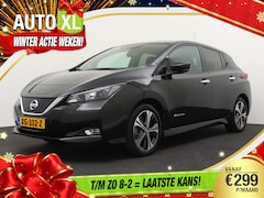 Nissan LEAF - N-Connecta 40 kWh Carplay Navi 360*Camera Stuur+Stoelverw