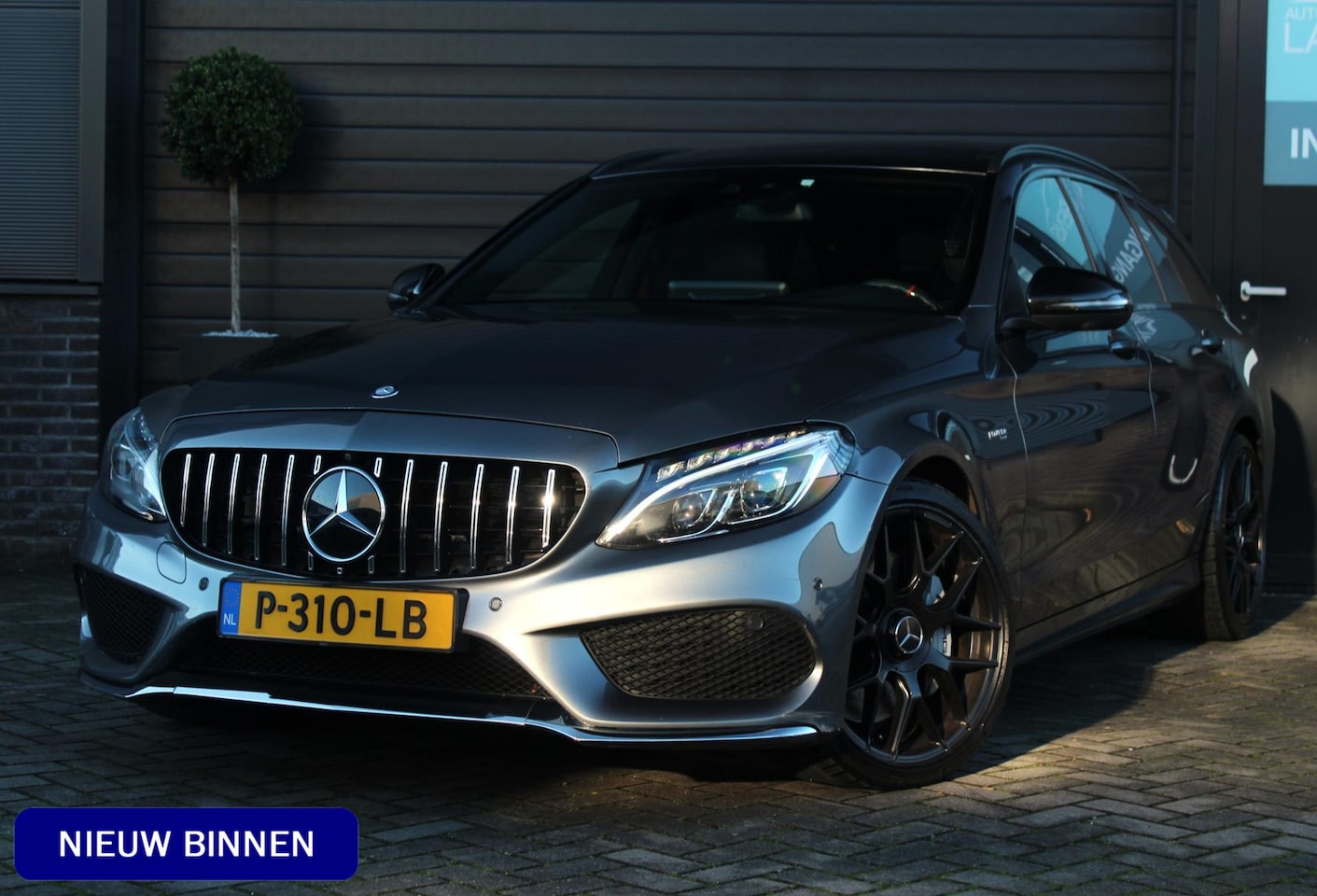 Mercedes-Benz C-klasse Estate - AMG 43 4MATIC | Panoramadak | Burmester | Sportuitlaat | Memory | Stoelverwarming - AutoWereld.nl