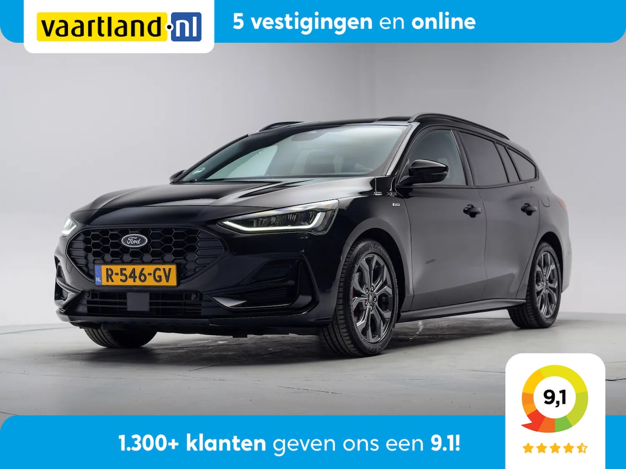 Ford Focus Wagon - 1.0 EcoBoost ST Line Business [ LED Clima Navi Camera Apple/Android ] - AutoWereld.nl