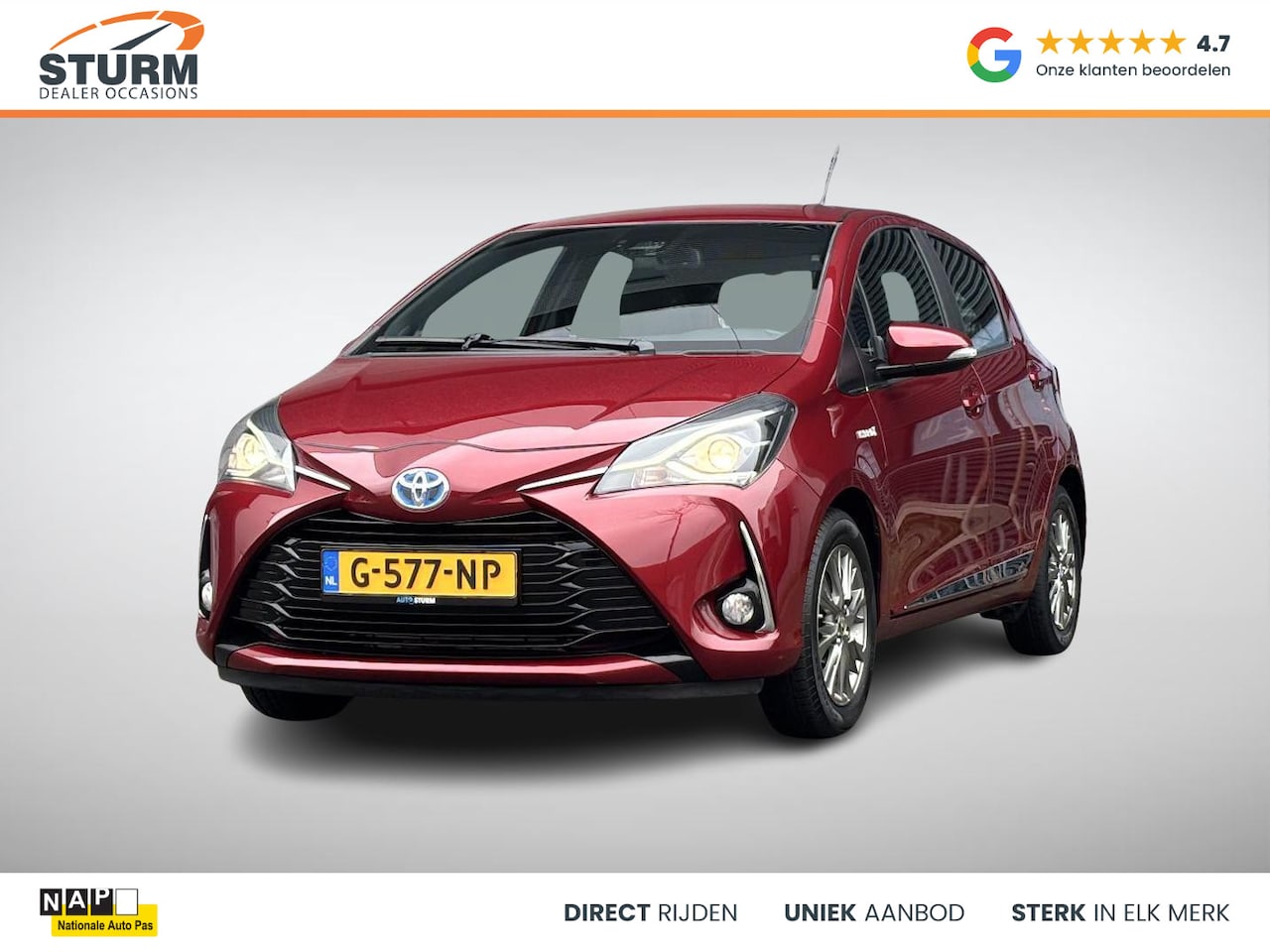 Toyota Yaris - 1.5 Hybrid Executive | Cruise Control | Achteruitrijcamera | Climate Control | Radio-MP3 S - AutoWereld.nl