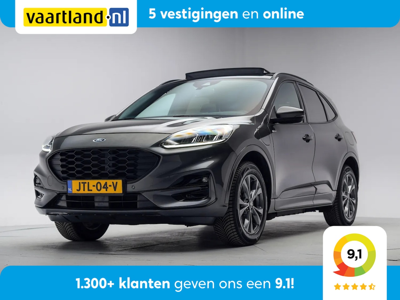 Ford Kuga - 2.5 PHEV ST-Line X Aut. [ Panorama LED Navi Camera ] - AutoWereld.nl