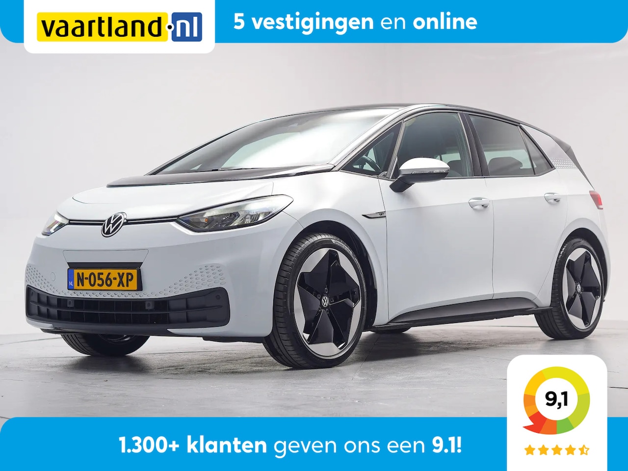 Volkswagen ID.3 - First 58 kWh [ Navi Adapt.cruise Stoelverwarming ] - AutoWereld.nl