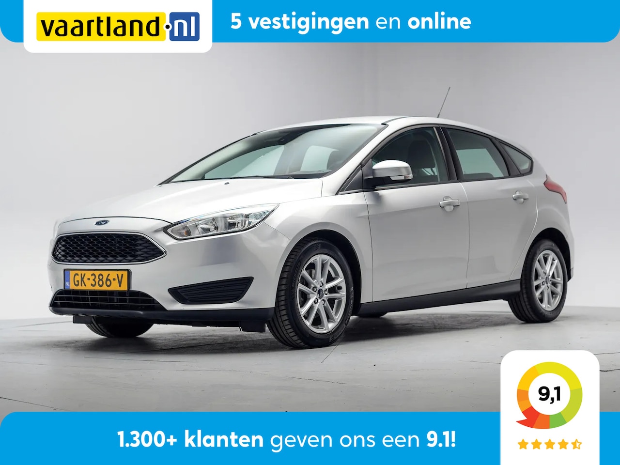 Ford Focus - 1.0 EcoBoost Edition 5-drs [ Navi Bluetooth Cruise ] - AutoWereld.nl