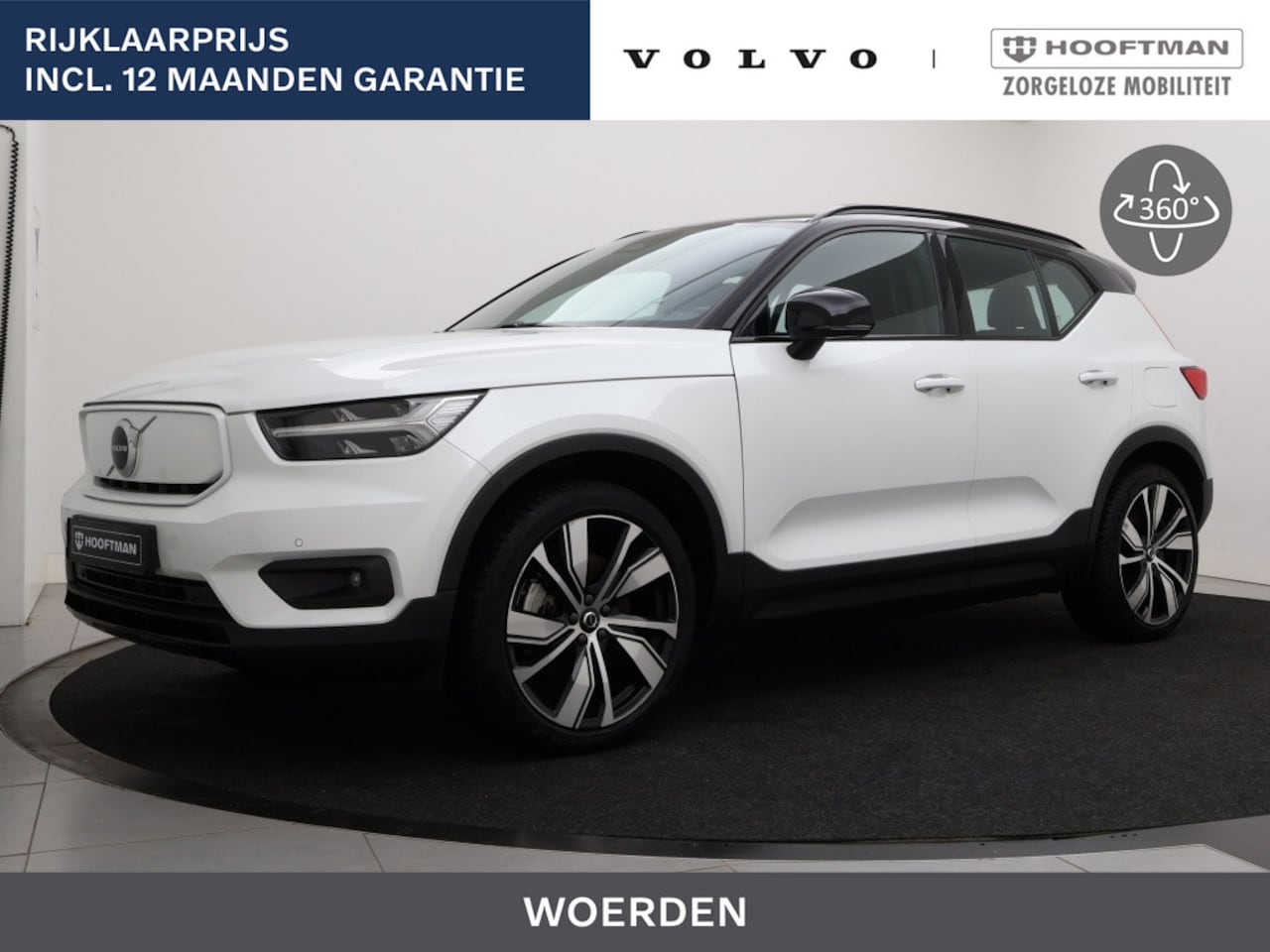 Volvo XC40 - RECHARGE P8 AWD ELECTRIC 20INCH ACC BLIS CAMERA KEYLESS - AutoWereld.nl