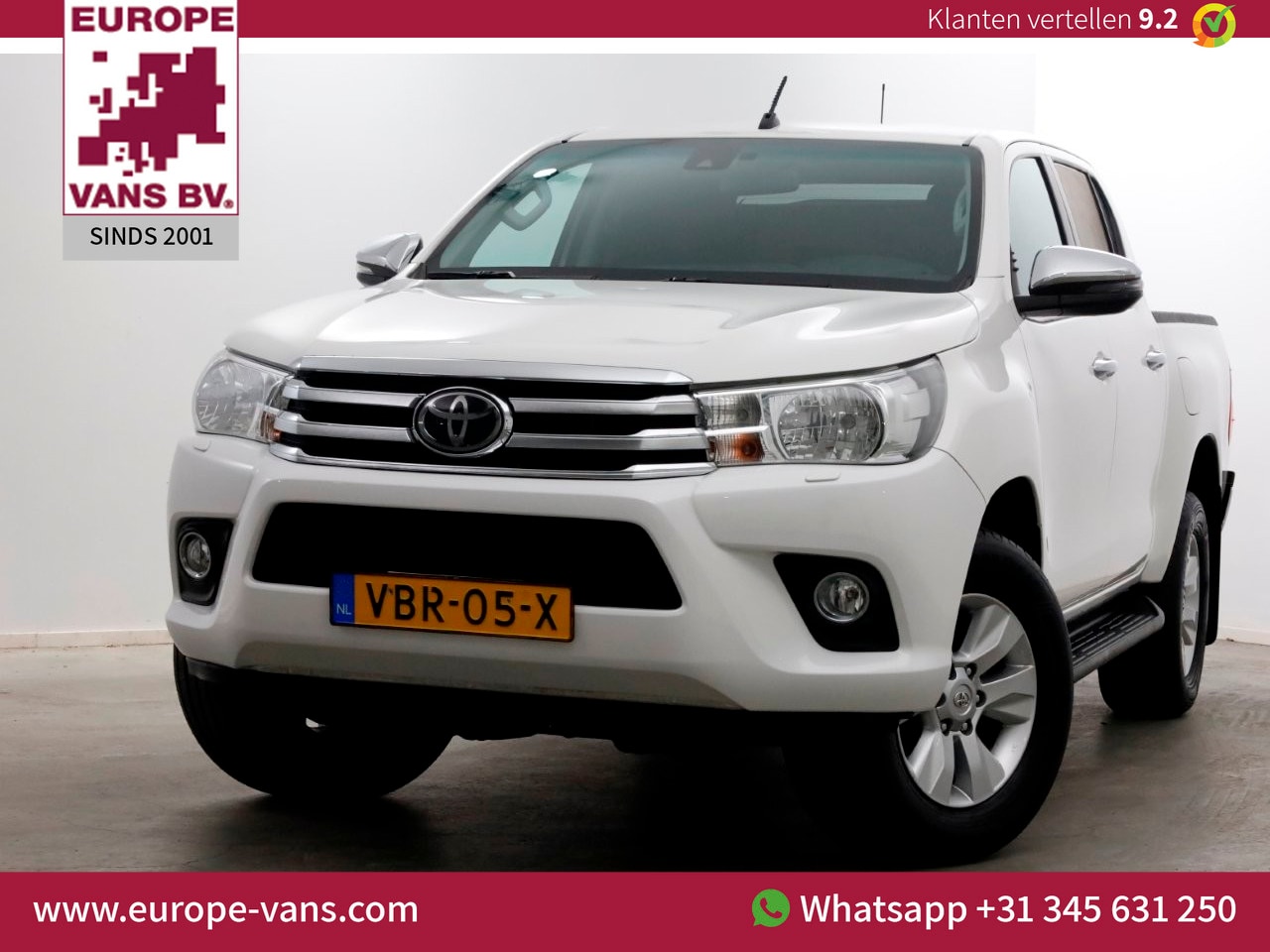 Toyota HiLux - 2.4 D-4D-F 150pk E6 4WD 4x4 Double Cab Automaat 2/5-Persoons 08-2019 - AutoWereld.nl