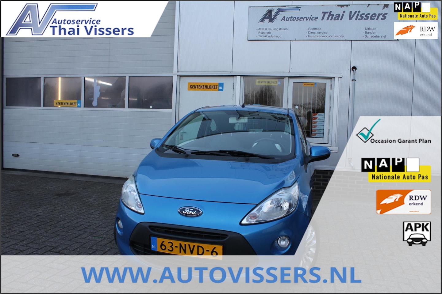 Ford Ka - 1.2 Titanium X 1Ste Eig Airco Elektr pak LMV Apk 27-11-26 - AutoWereld.nl