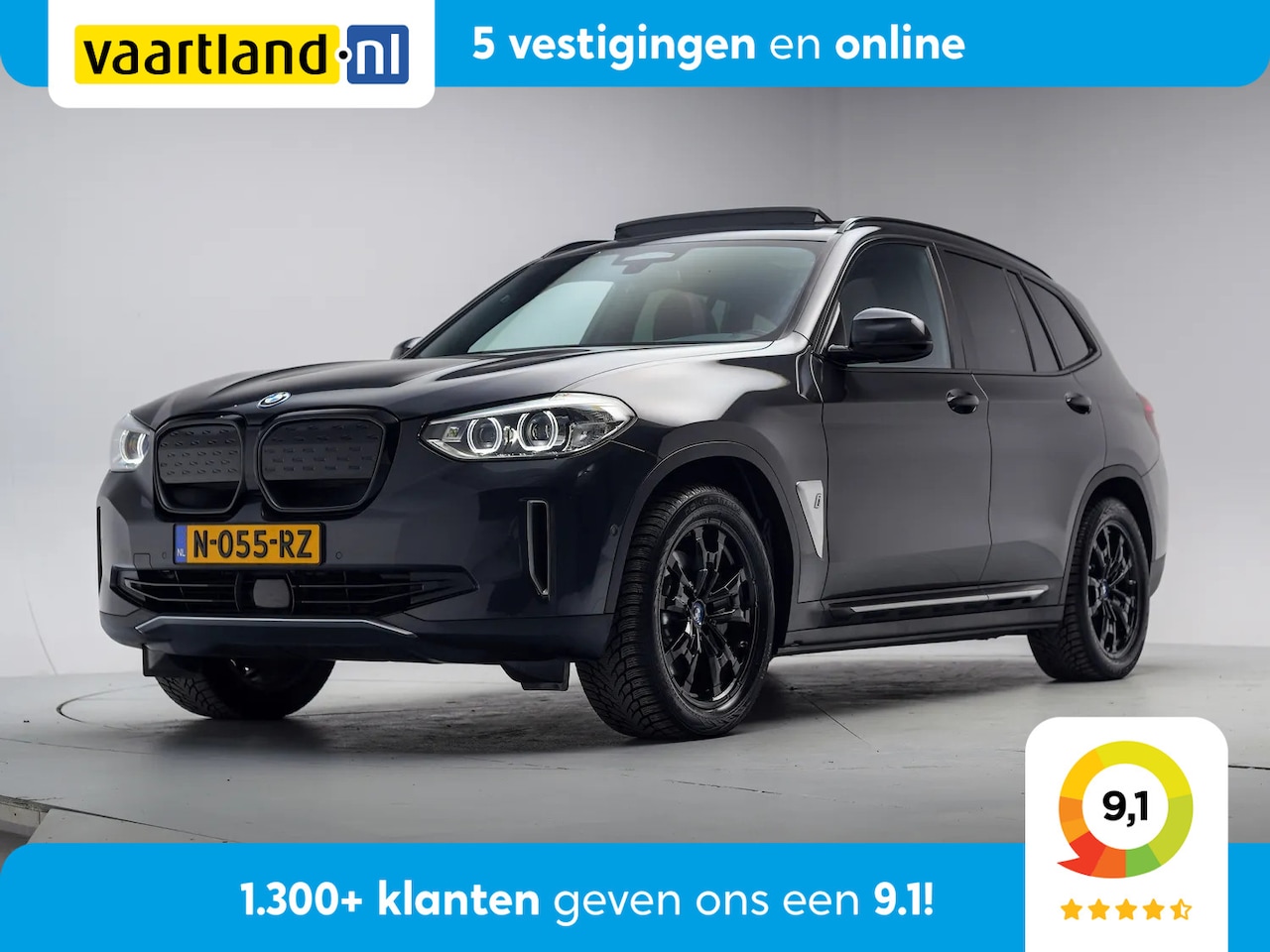 BMW iX3 - 80 kWh Executive Sport 3-Fase [ Panorama Leder Memory Camera ] - AutoWereld.nl