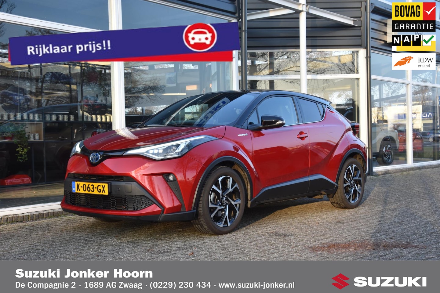 Toyota C-HR - 2.0 Automaat Hybrid First Edition - AutoWereld.nl