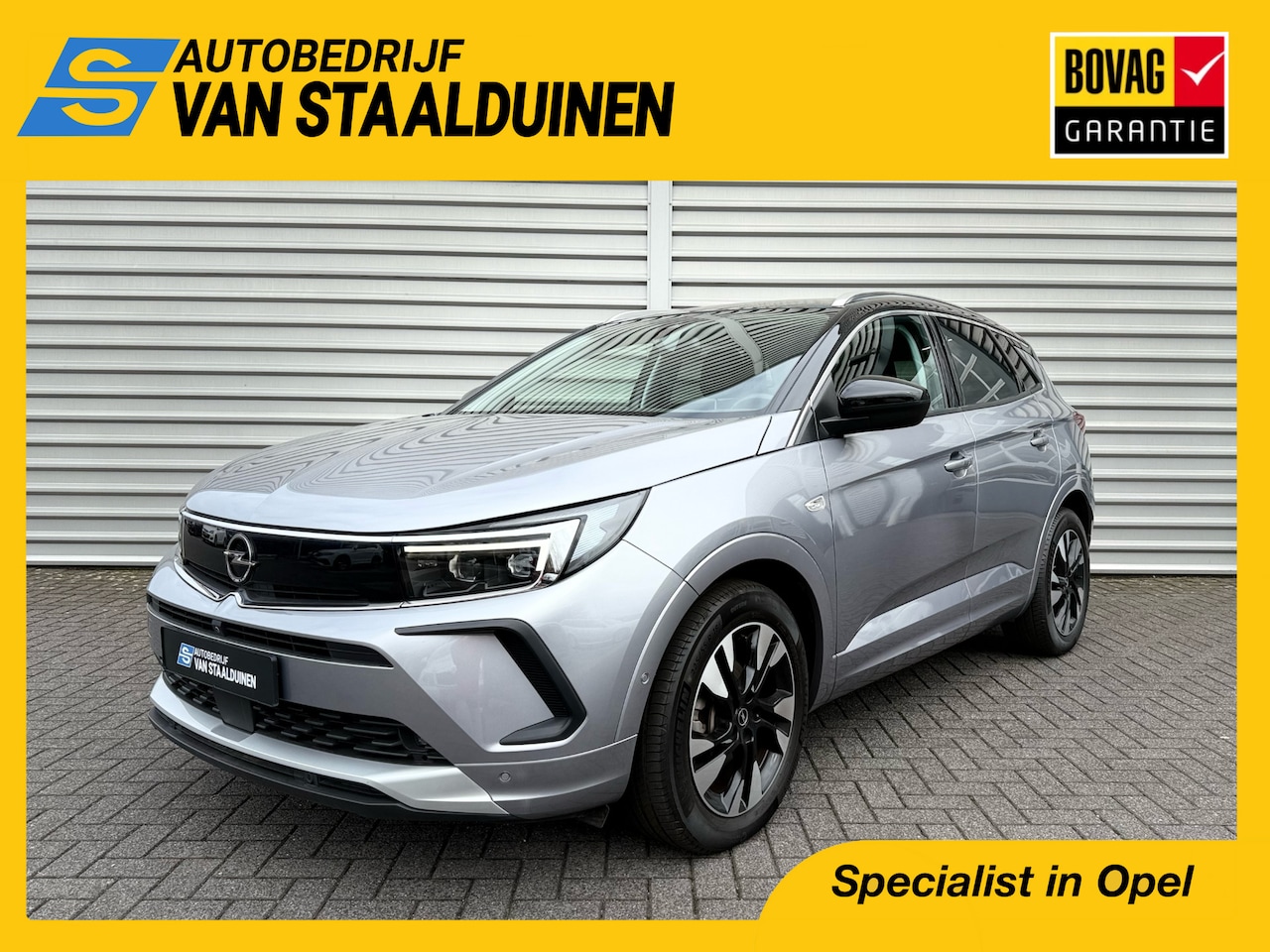 Opel Grandland - 1.2 Turbo Ultimate Luxe uitvoering!!| Alcantara bekleding| Camera parkeren voor en Achter - AutoWereld.nl