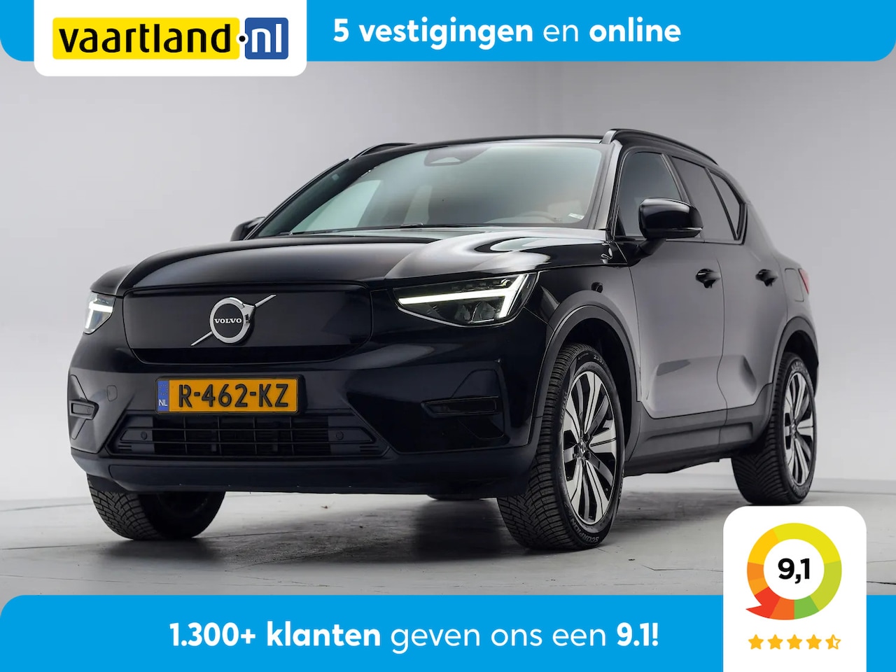 Volvo XC40 - Recharge Plus 70 kWh 3-Fase FACELIFT [ LED Navi Stoelverwarming Camera ] - AutoWereld.nl