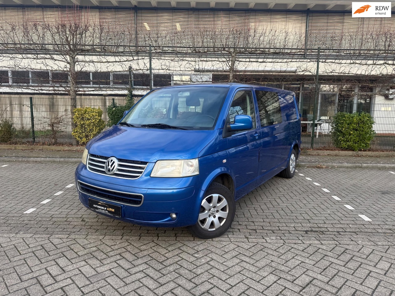 Volkswagen Transporter - 2.5 TDI 340 DC NAP APK 5 PERSOON AC SCHUIFDEUR TREKHAAK - AutoWereld.nl