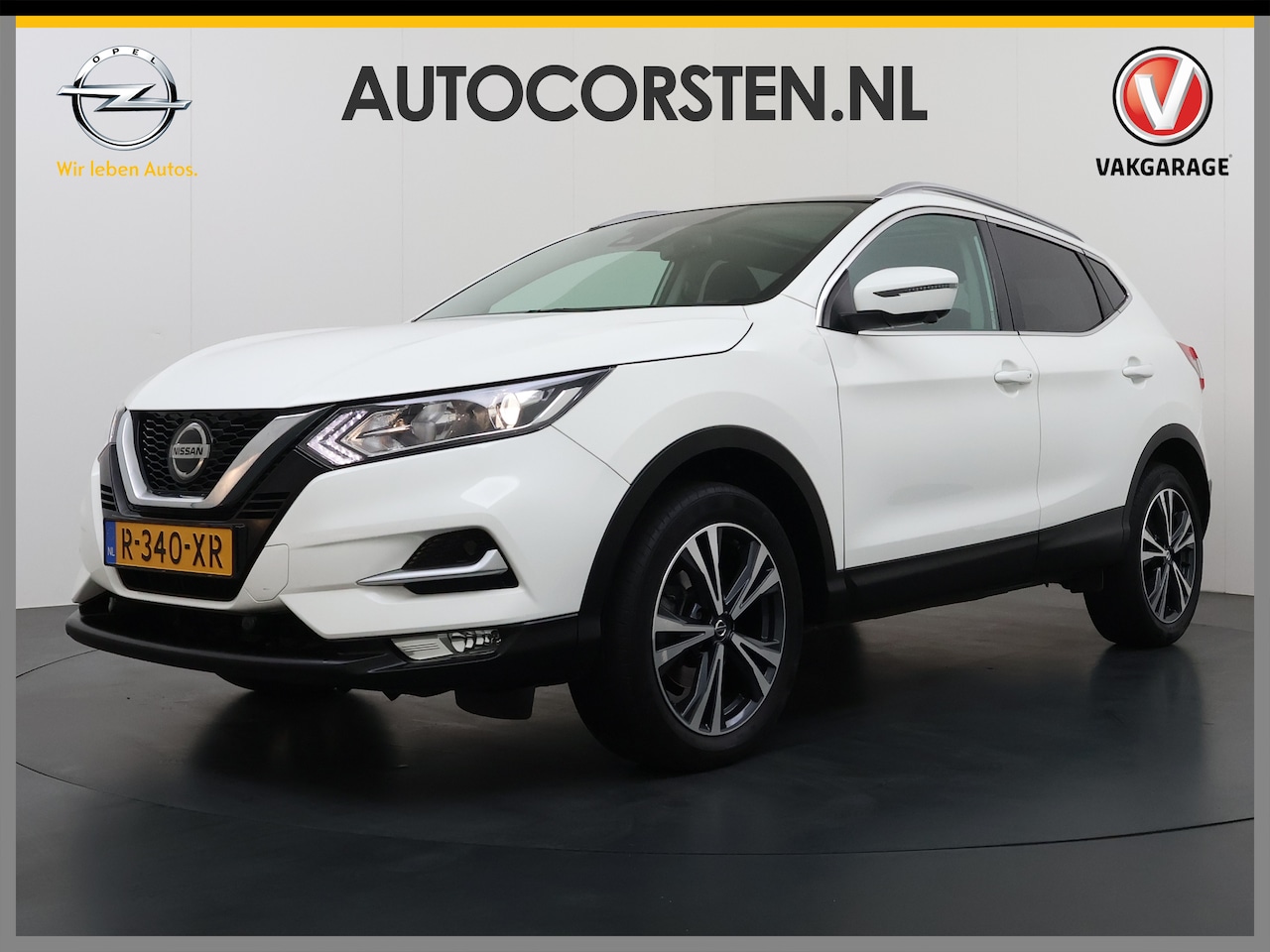 Nissan Qashqai - 1.3T 141PK Panoramadak Trekhaak 360°Camera Apple Carplay Android Auto Navio Ecc DIG-T N-Co - AutoWereld.nl