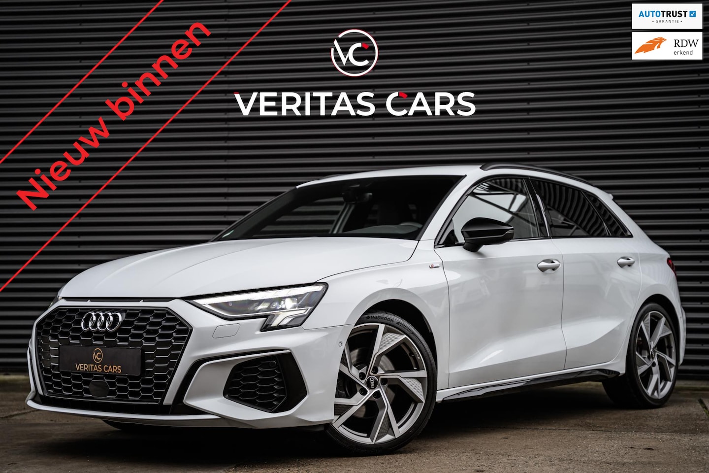 Audi A3 Sportback - 35 TFSI 3x S-Line 150PK DSG|Camera|Virtual|CarPlay|Navi|Keyless - AutoWereld.nl