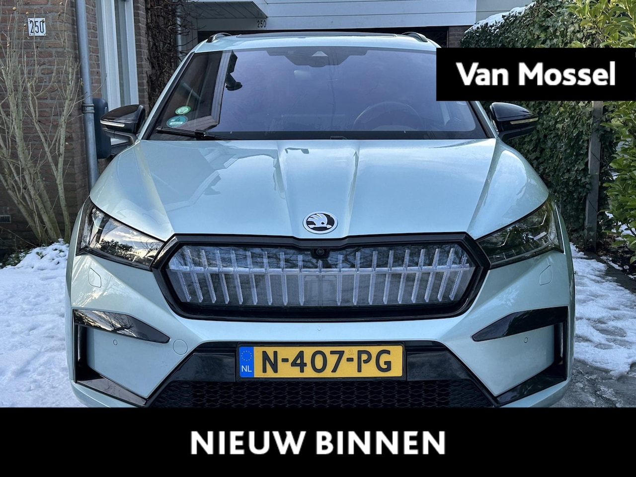 Skoda Enyaq iV - 80 Founders Edition Silver 80 Founders Edition Silver - AutoWereld.nl