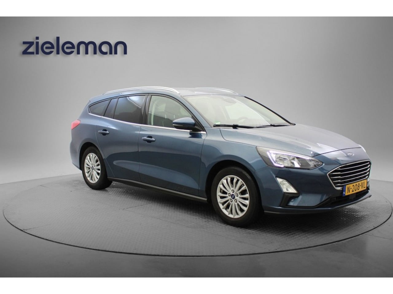 Ford Focus Wagon - 1.0 EcoBoost Titanium X Business Automaat - Carplay, Navi, - AutoWereld.nl