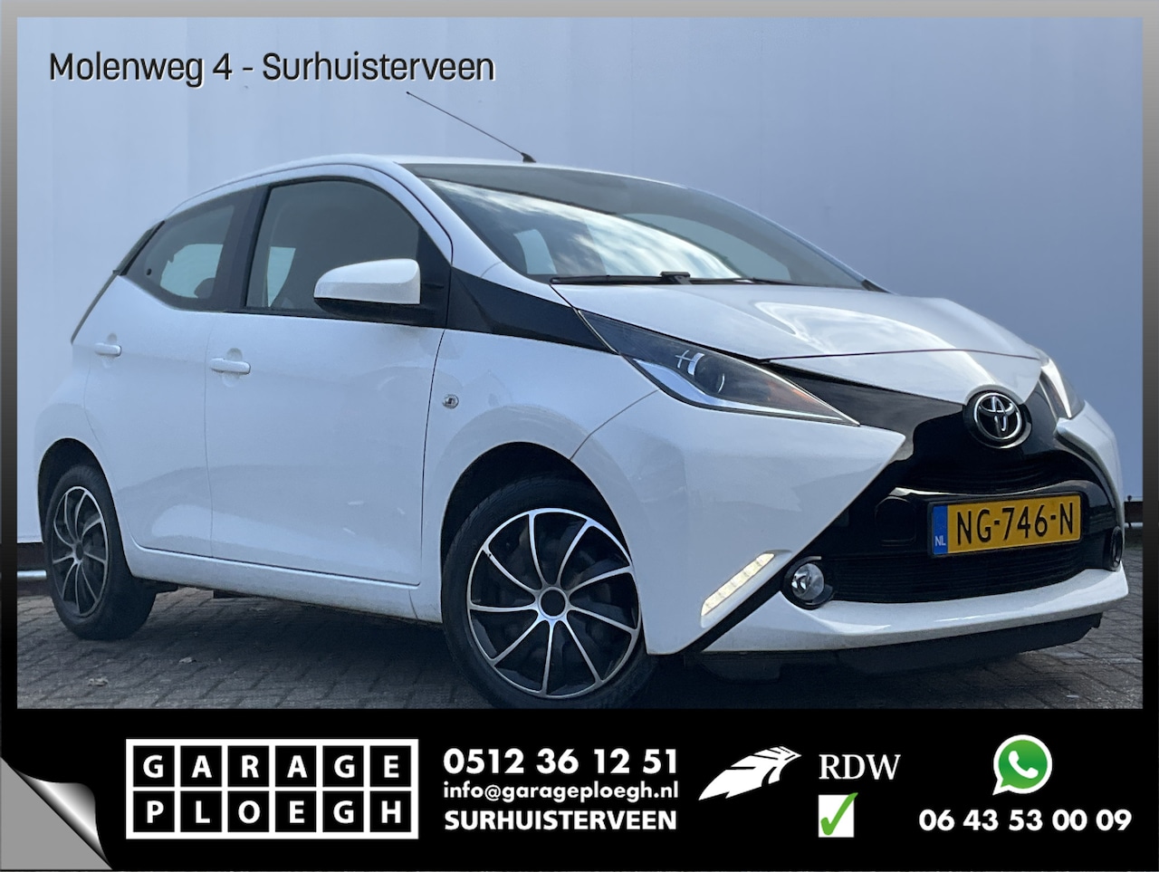 Toyota Aygo - 1.0 VVT-i x-play Camera Airco Cruise Bluetooth Orig.NL - AutoWereld.nl